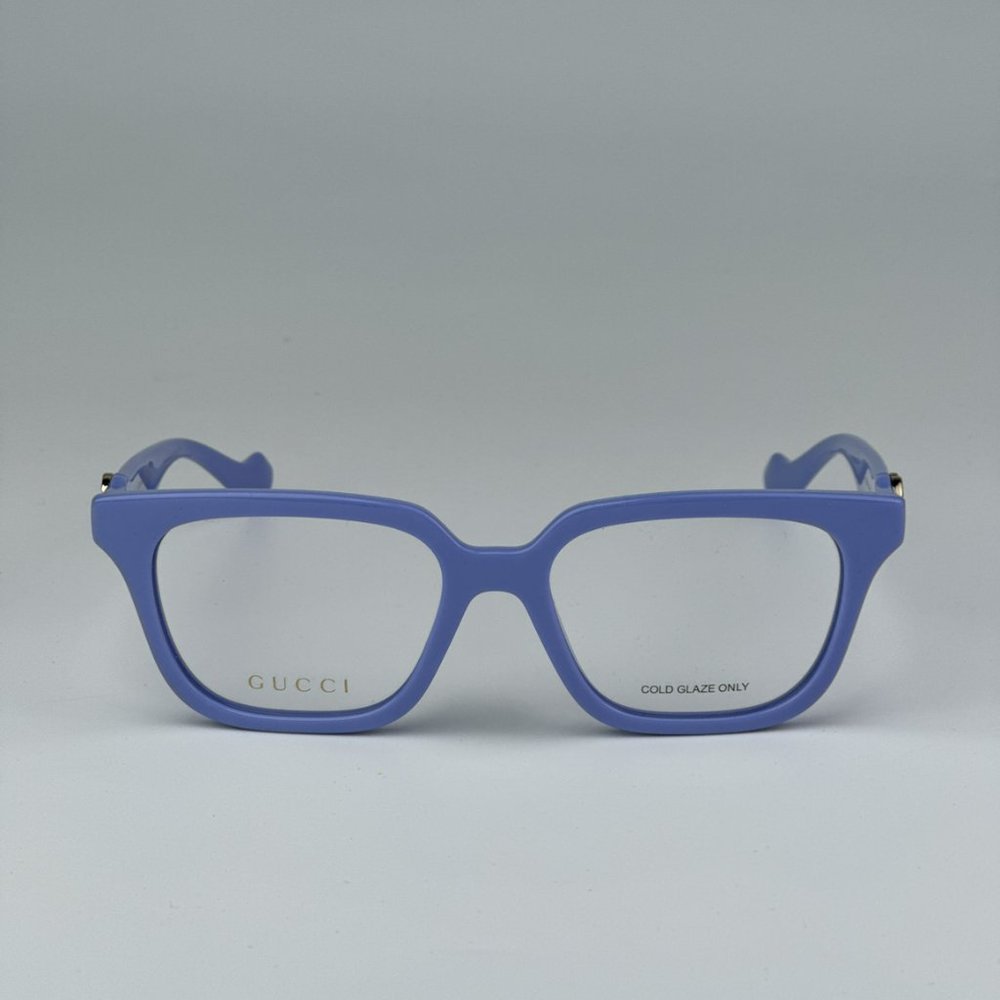 Gucci GG1536O 008 BRAND NEW Eyeglasses Violet Women Square - Picture 7 of 13